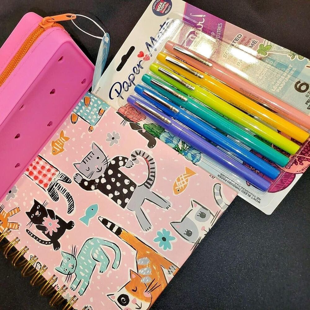 Papermate markers  & Flomo notebook